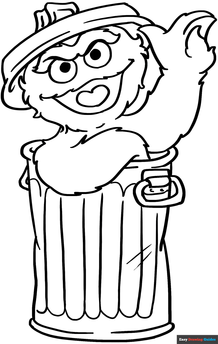 sesame street coloring pages