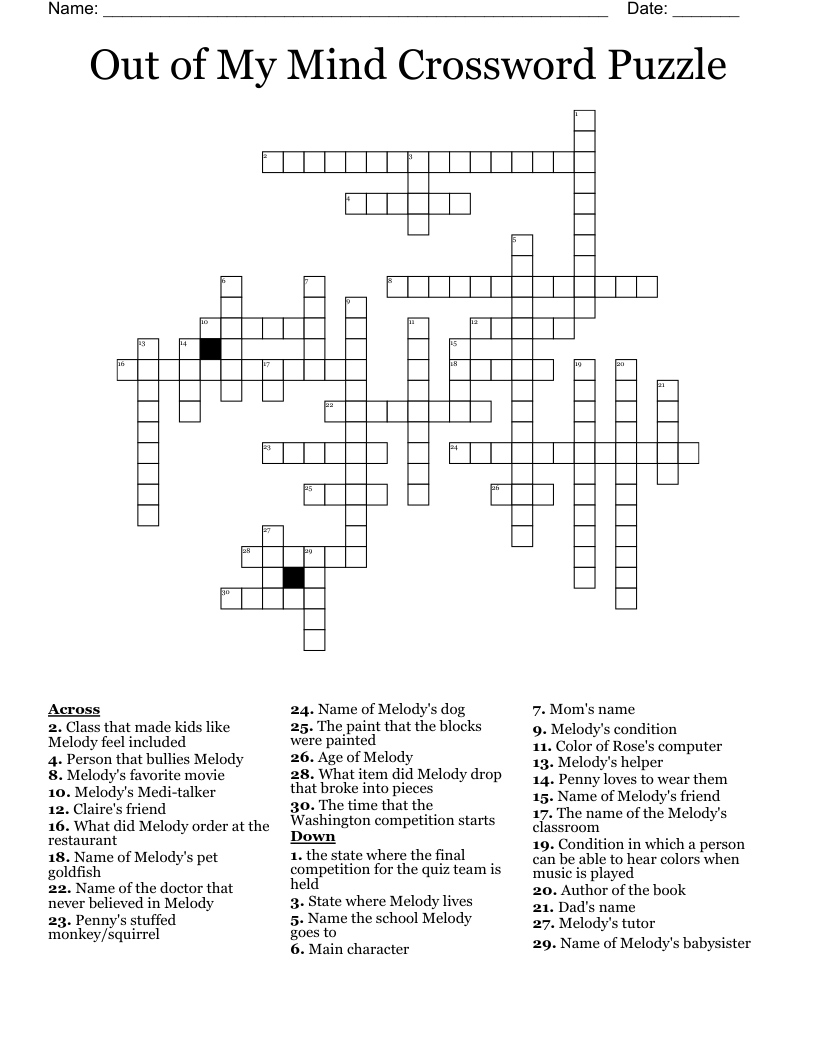 order crossword clue