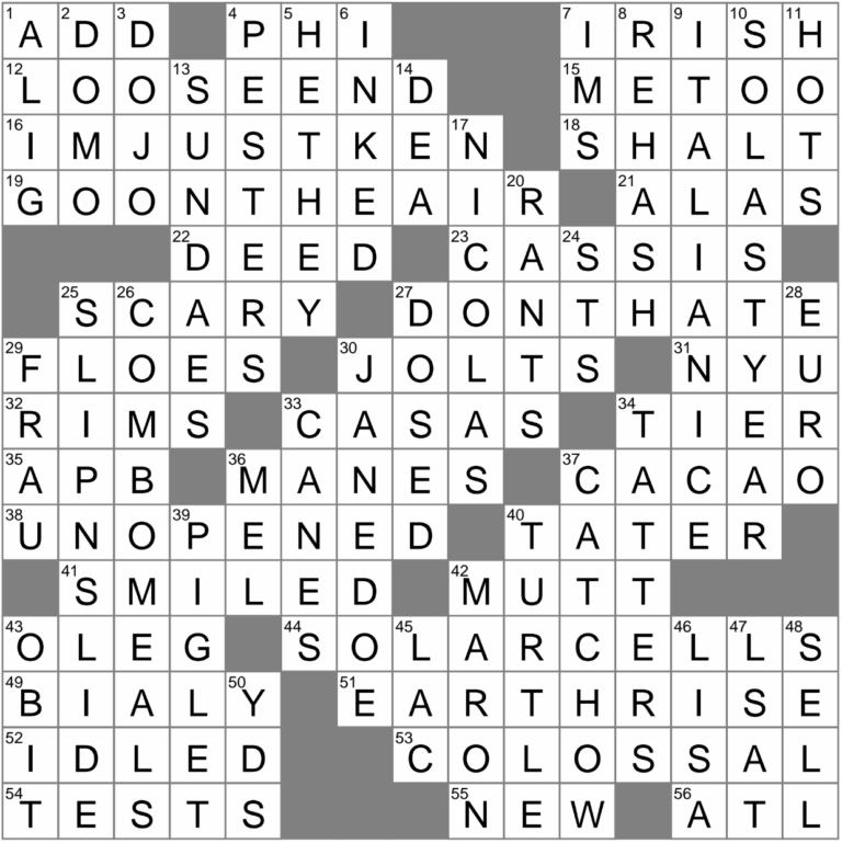 Outstanding Job Crossword Clue Archives LAXCrossword