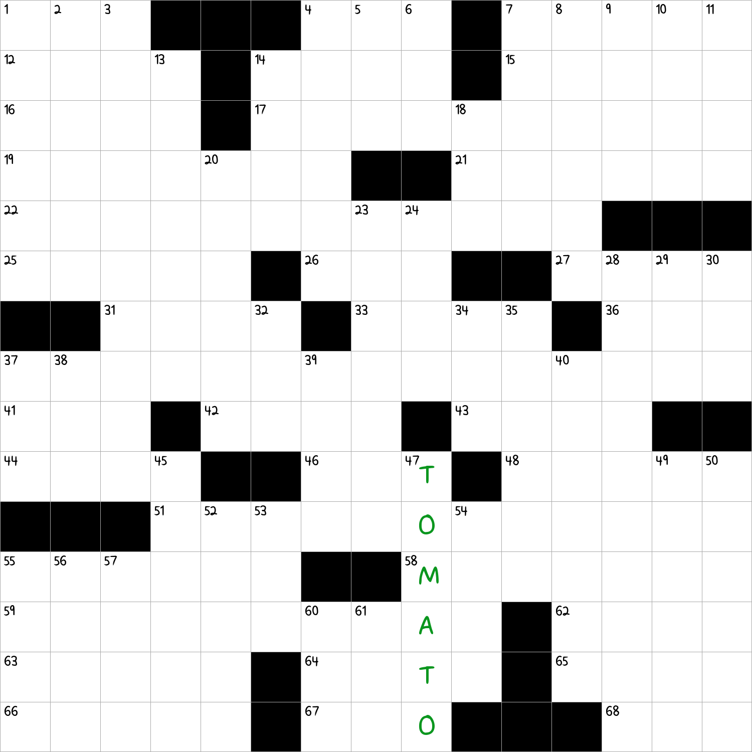 Part Of A Club NYT Crossword Clue September 11 2024