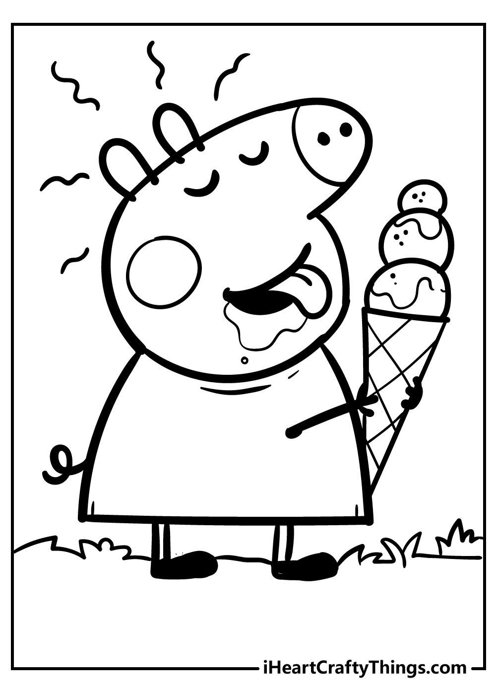 Peppa Pig Coloring Pages Peppa Pig Coloring Pages