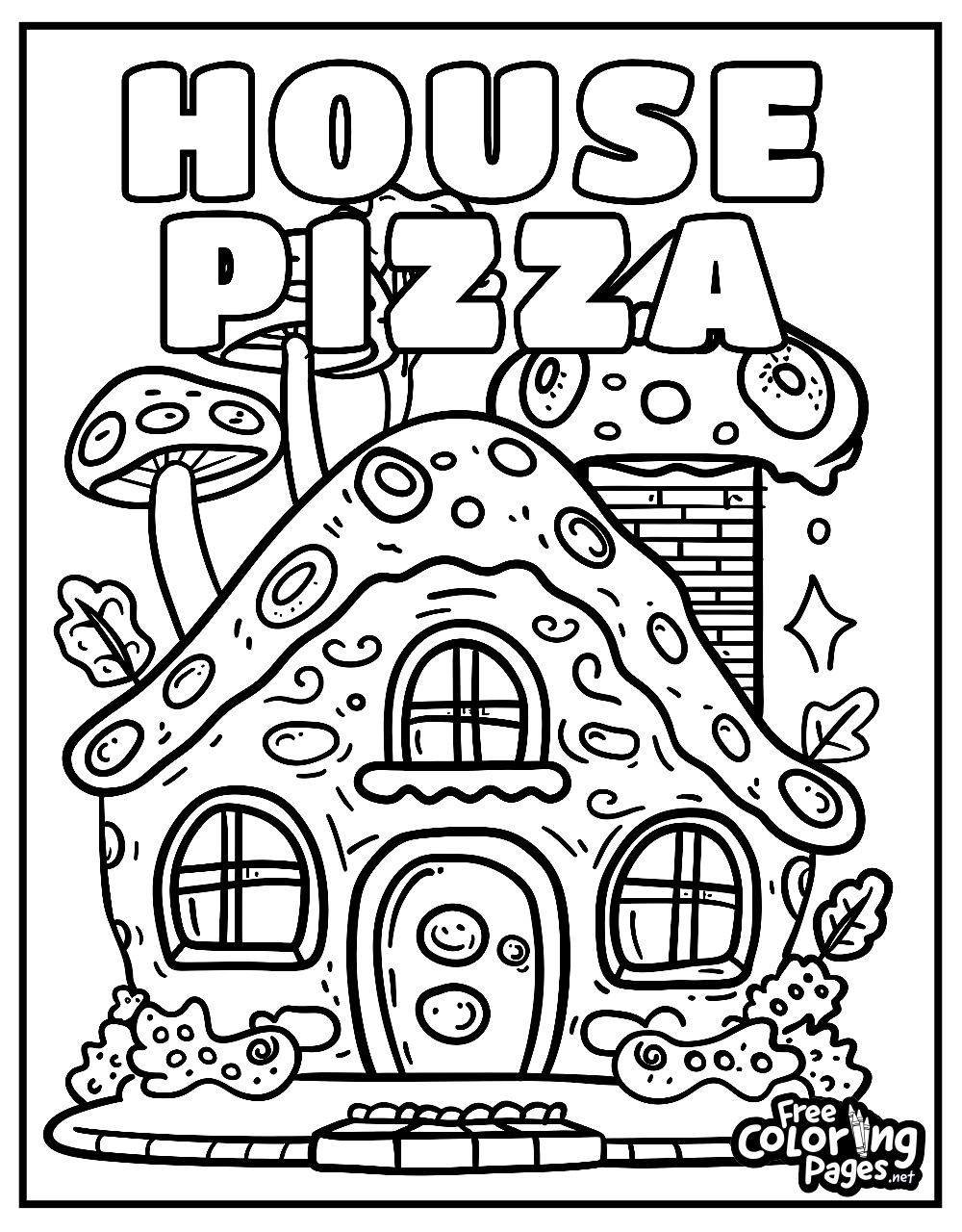 Pizza Coloring Pages Free Coloring Pages Pizza Coloring Pages Free Coloring Pages