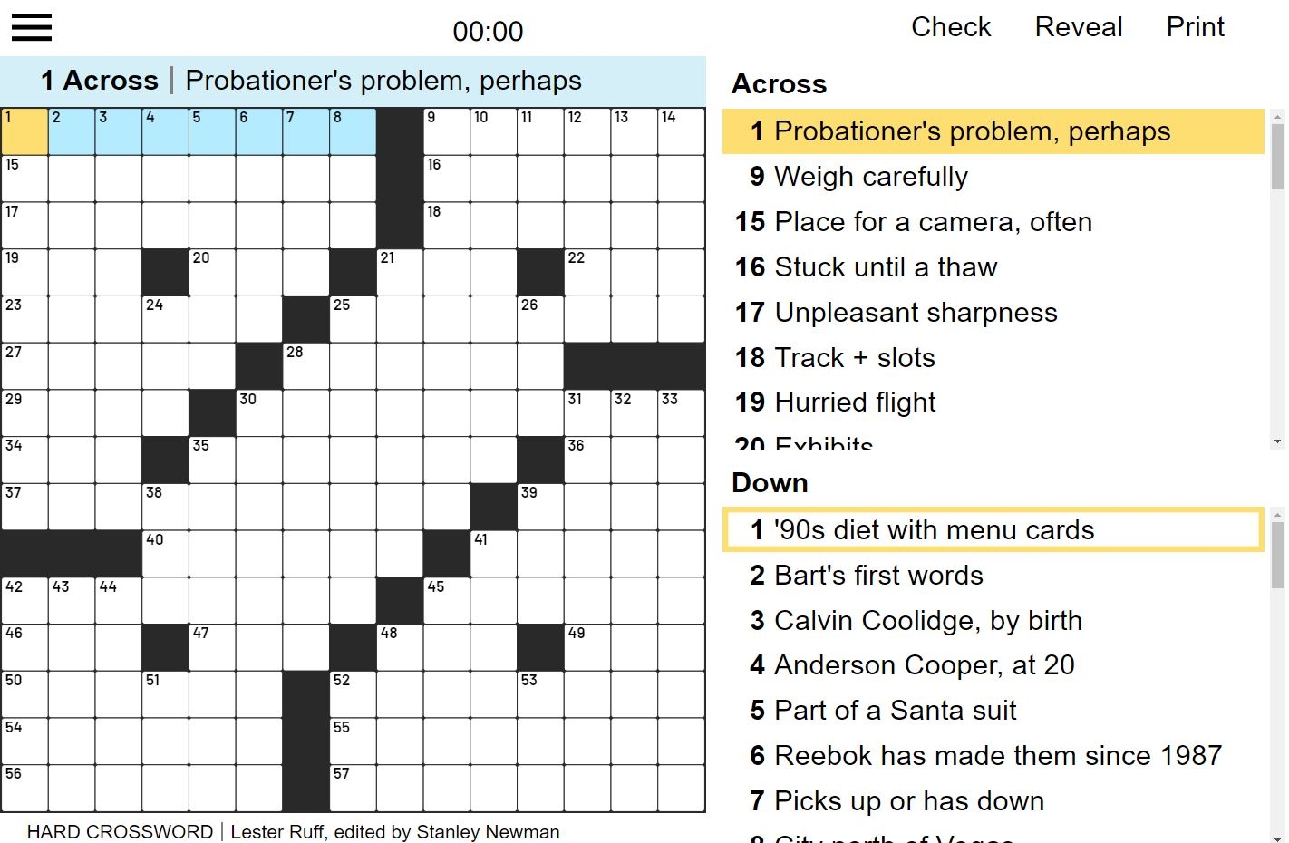 crossword puzzle aarp crossword puzzle aarp