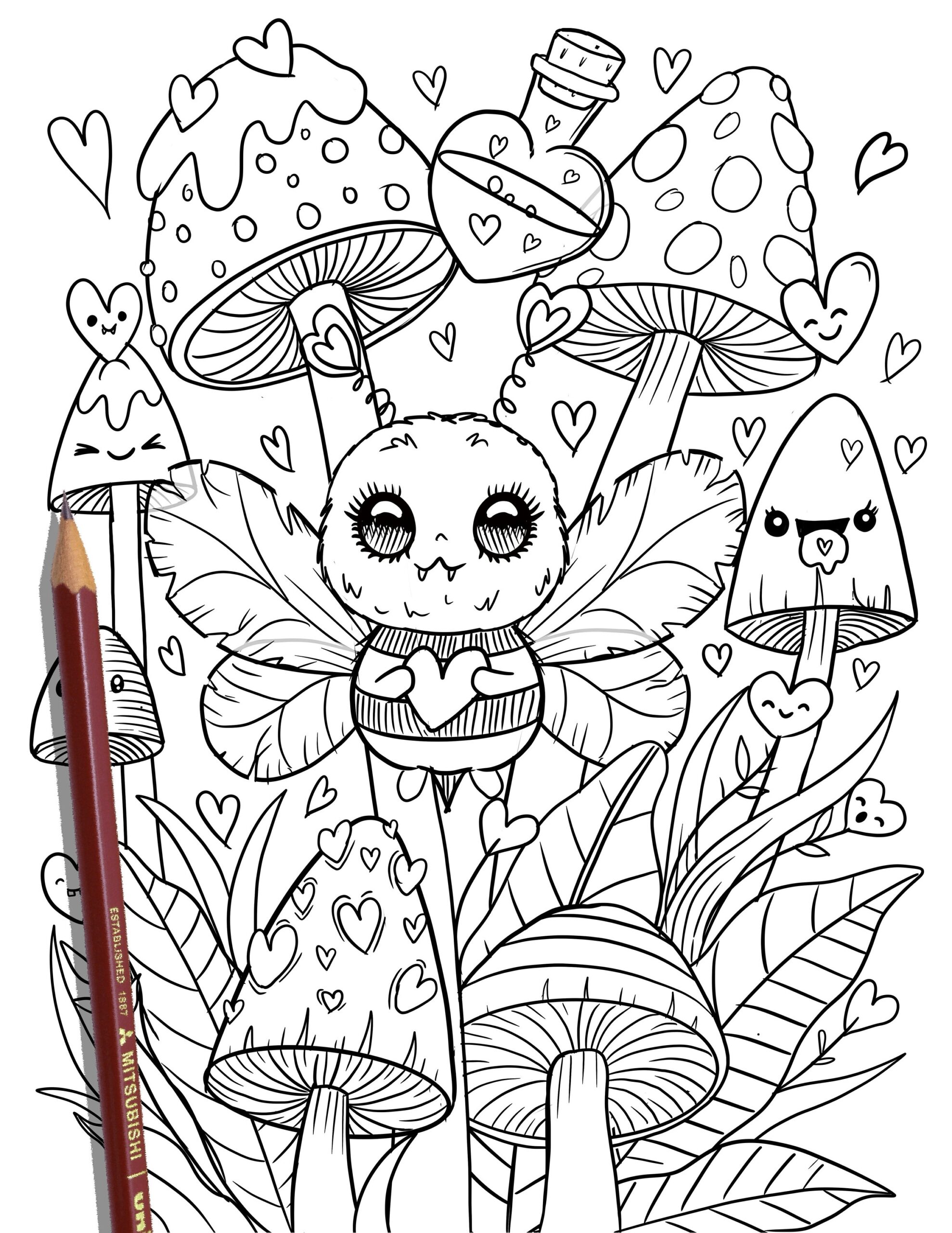 cute coloring page