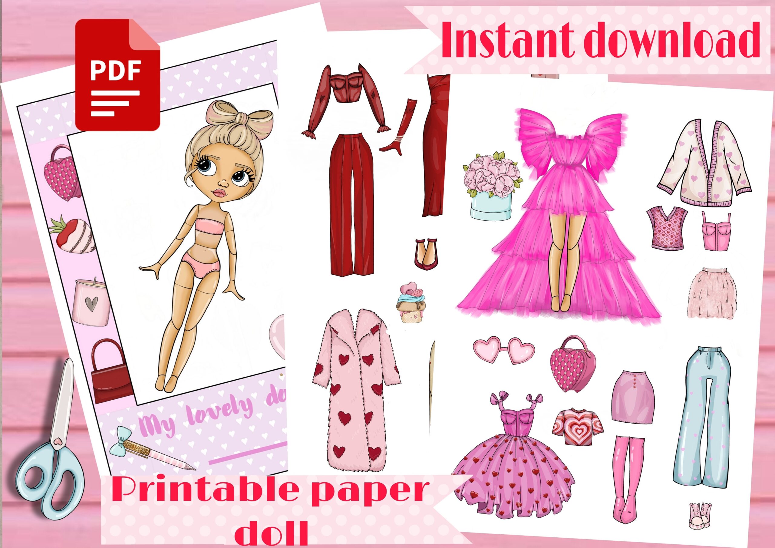 printable paper doll