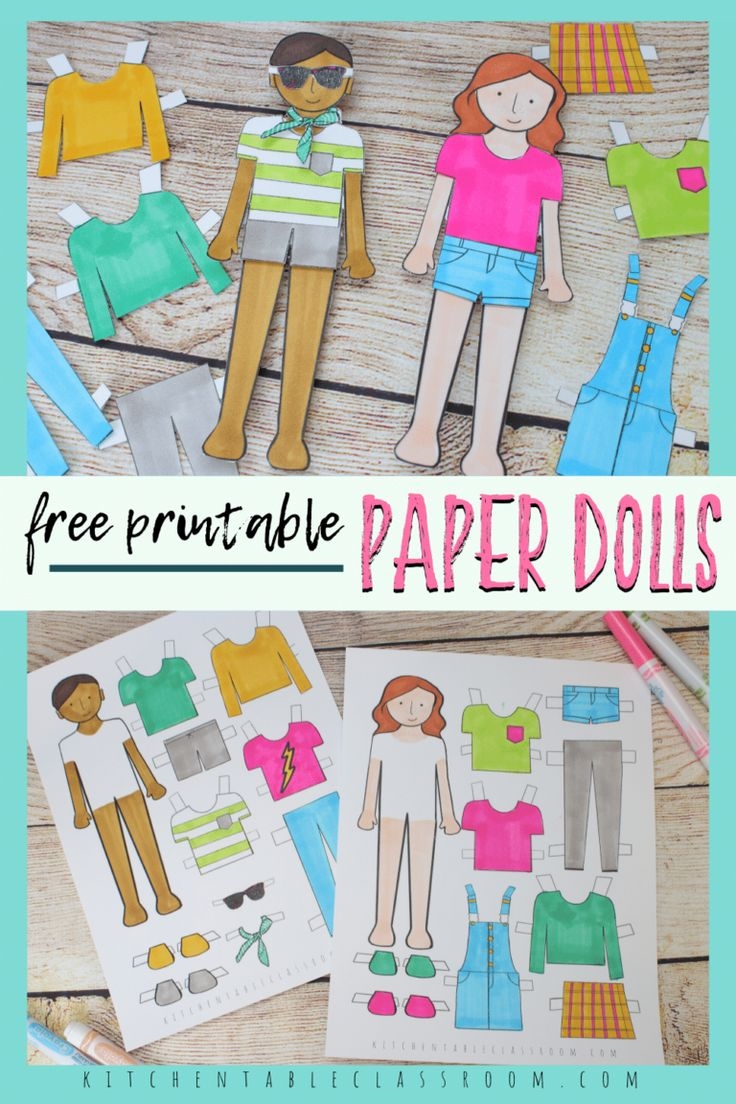 free printable paper doll patterns
