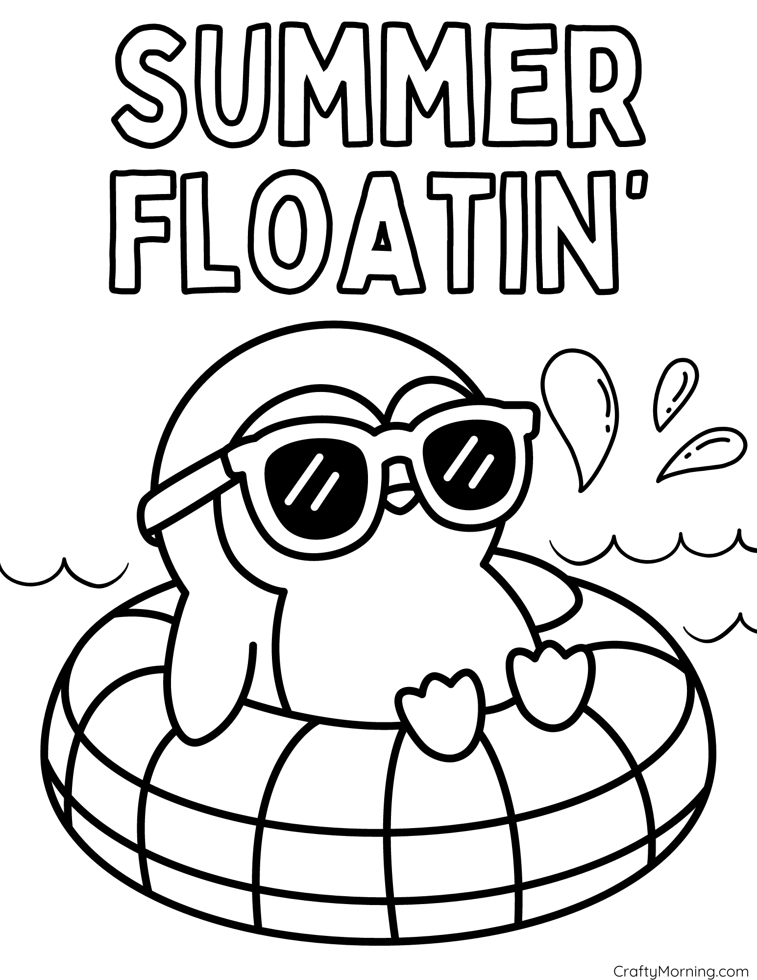 coloring pages for summer