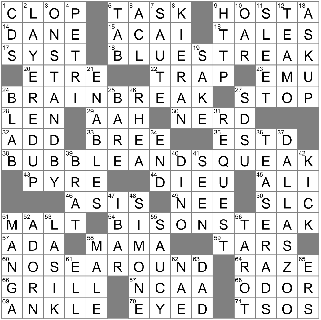 Promos Intended To Spark Curiosity Crossword Clue Archives LAXCrossword