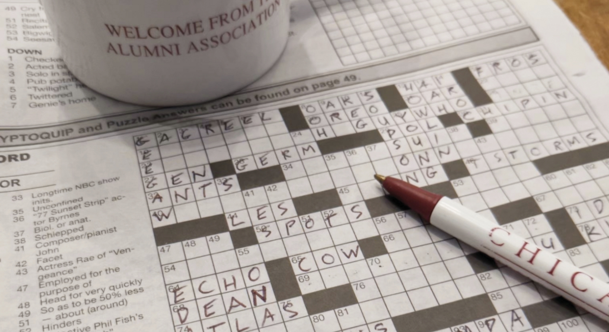 in the thick of crossword clue