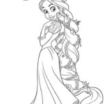 Rapunzel M larbilder S k P Google Tangled Coloring Pages Free Disney Coloring Pages Disney Coloring Pages