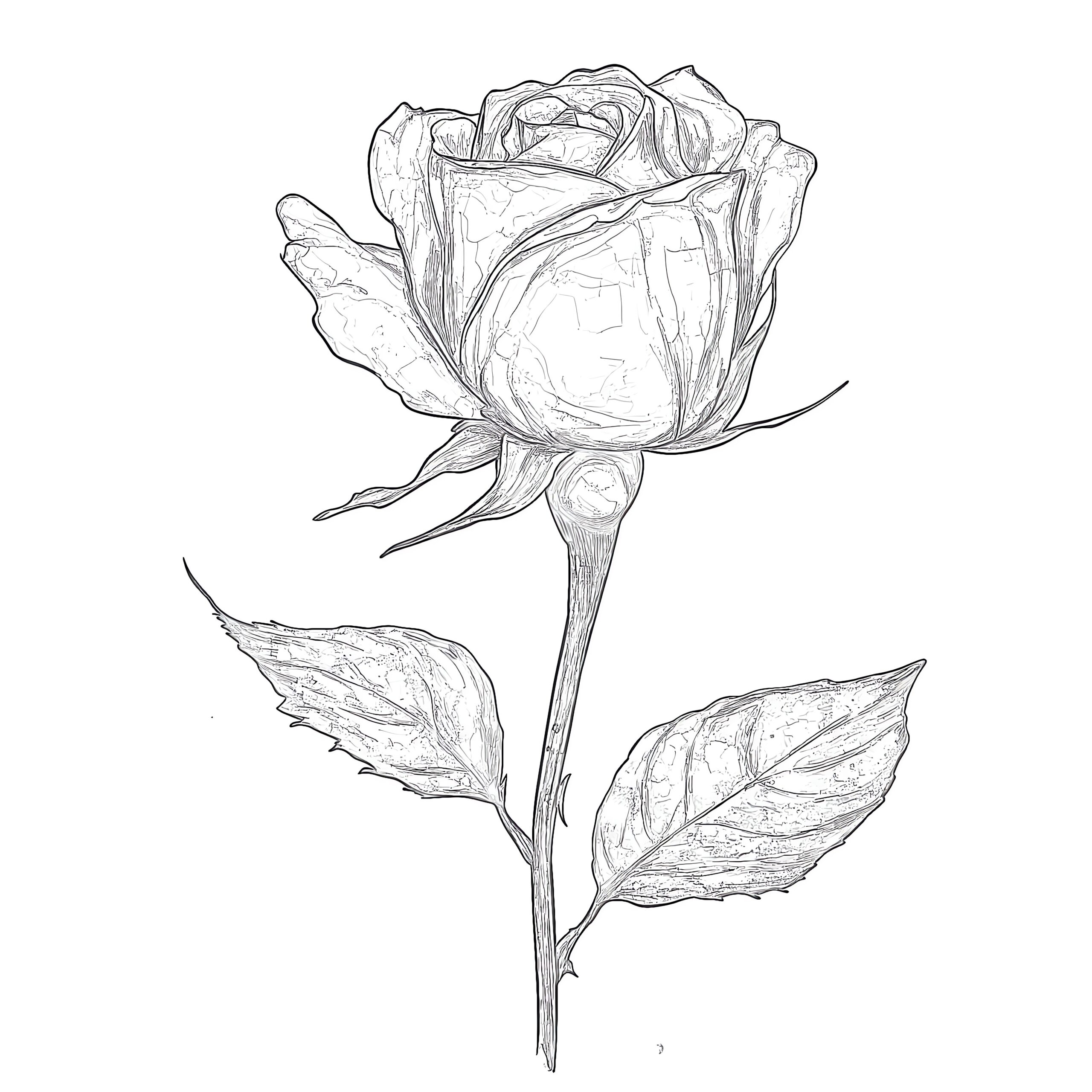 rose coloring pages rose coloring pages