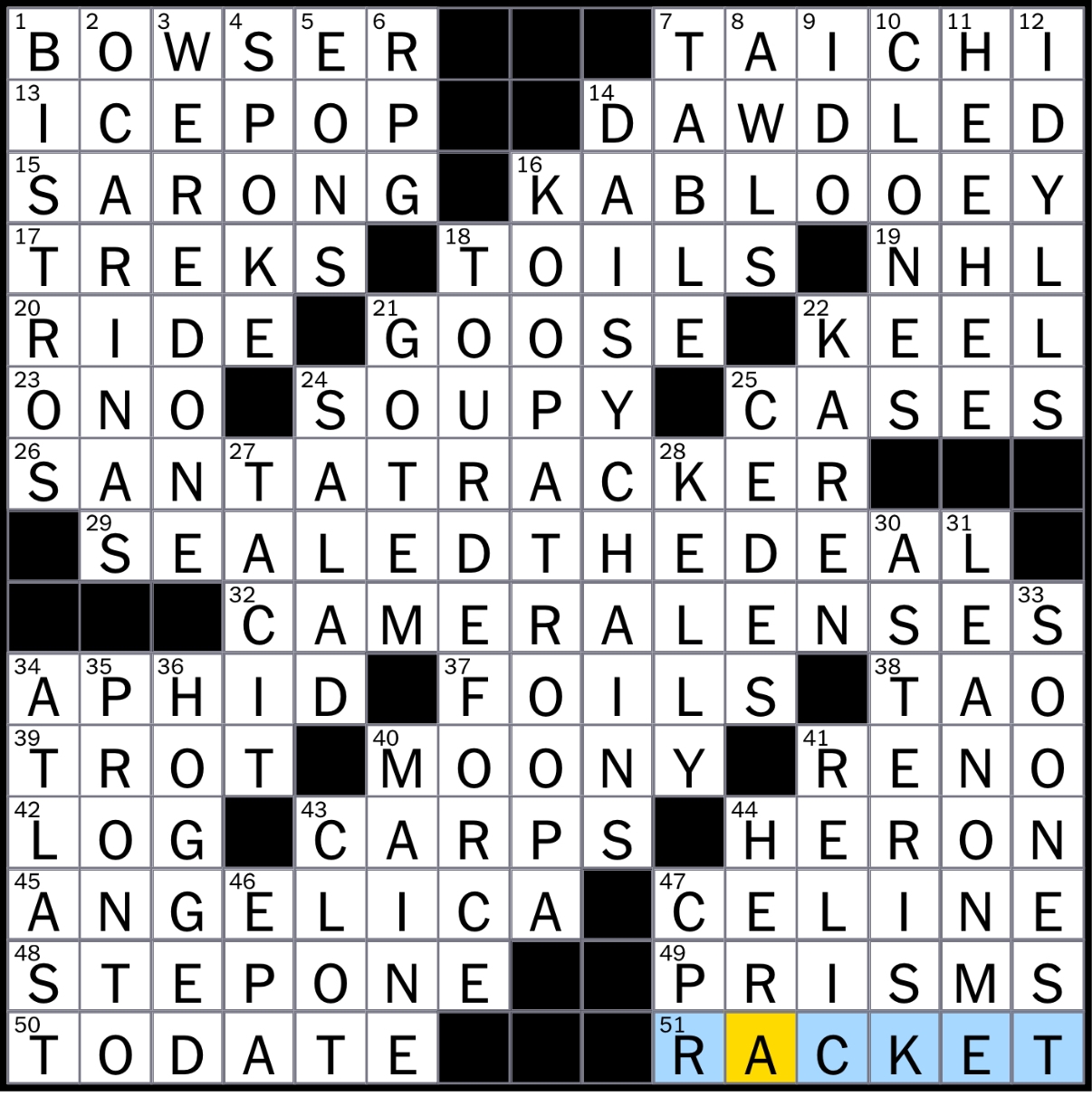 nintendo princess nyt crossword