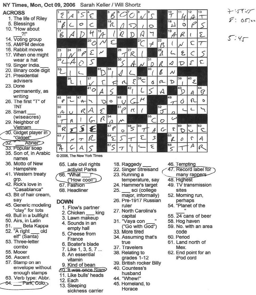 answers to today's nyt crossword puzzle answers to today's nyt crossword puzzle