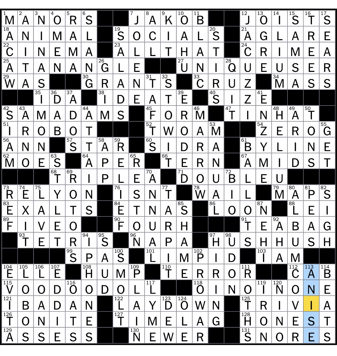 nigerian city crossword clue