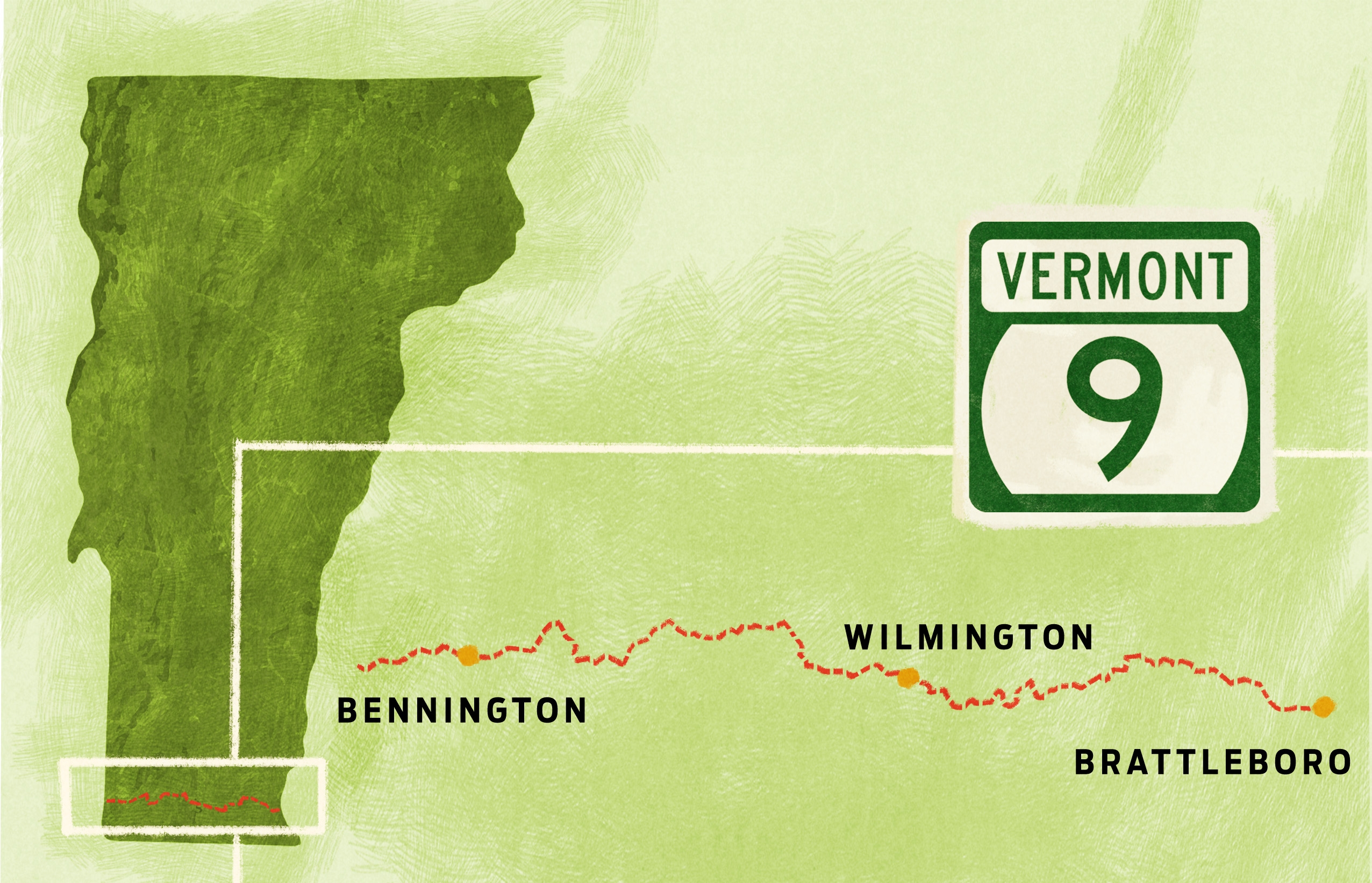 Running Across VT 48 Miles On Route 9 Bennington To Brattleboro Running Across VT 48 Miles On Route 9 Bennington To Brattleboro