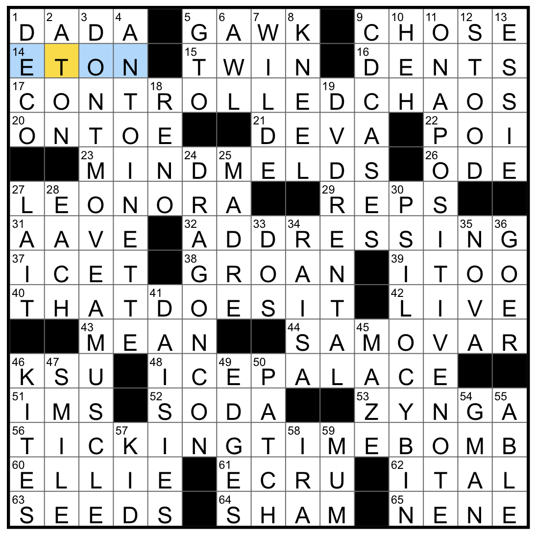 newsday crossword puzzle solutions