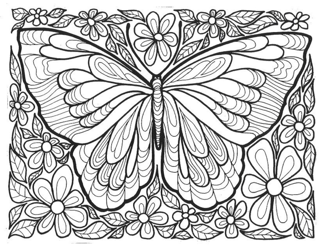 Self Love Coloring Pages Etsy