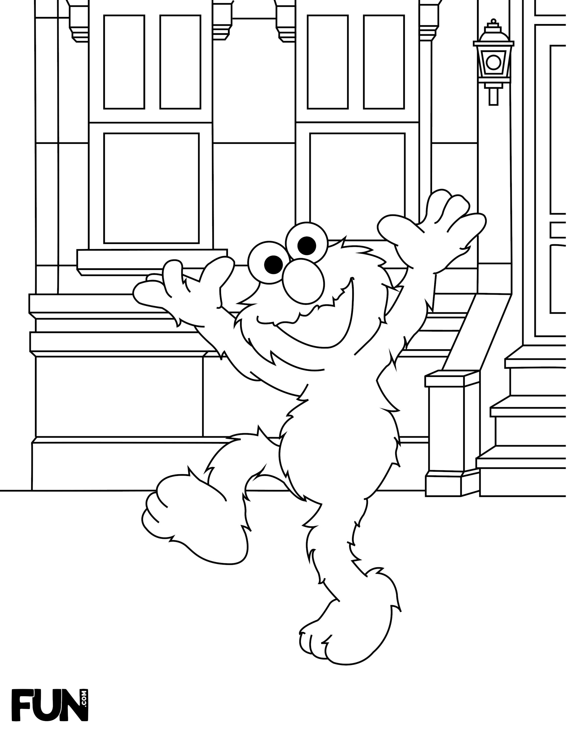 Sesame Street Coloring Pages Printables FUN Blog
