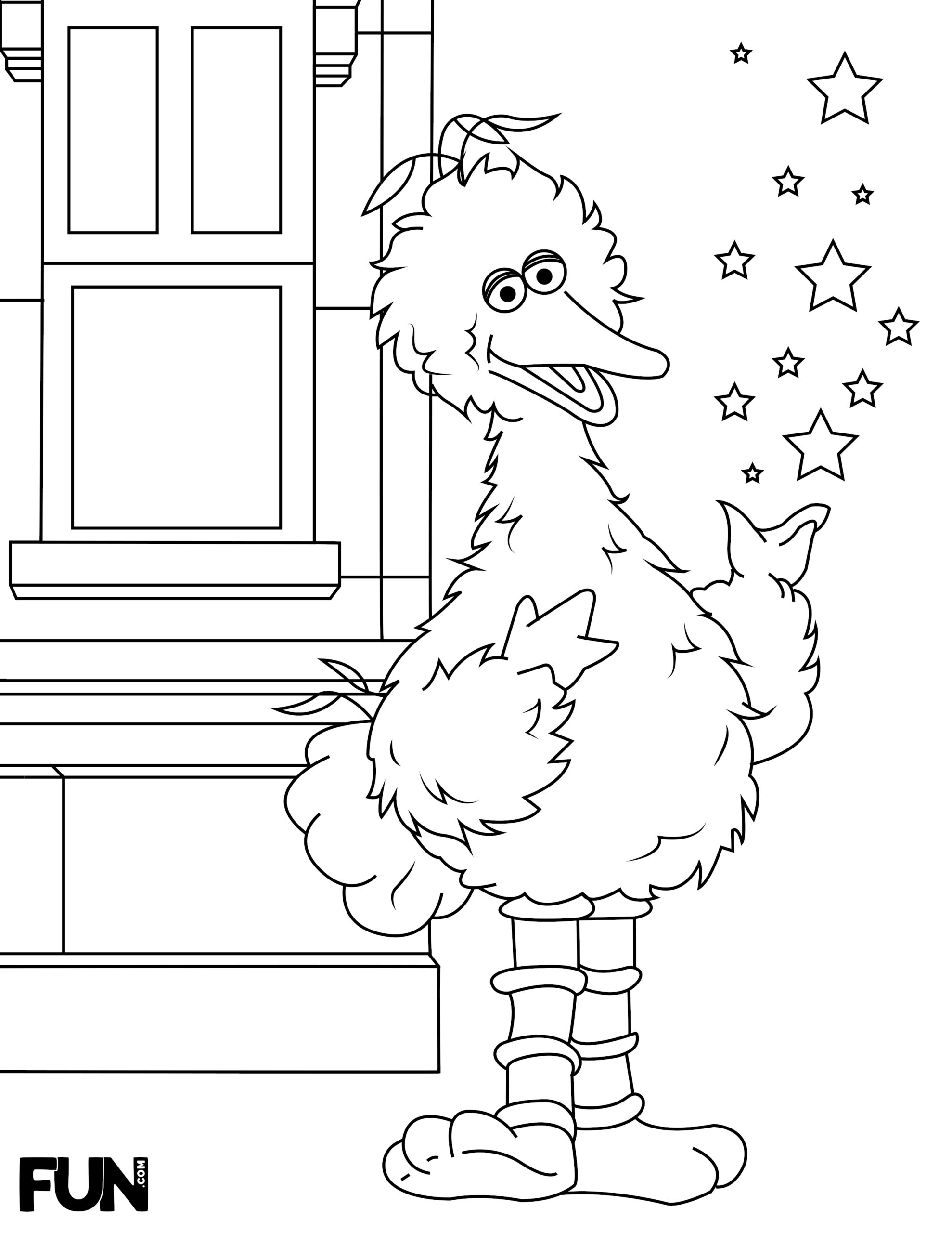 Sesame Street Coloring Pages Printables FUN Blog