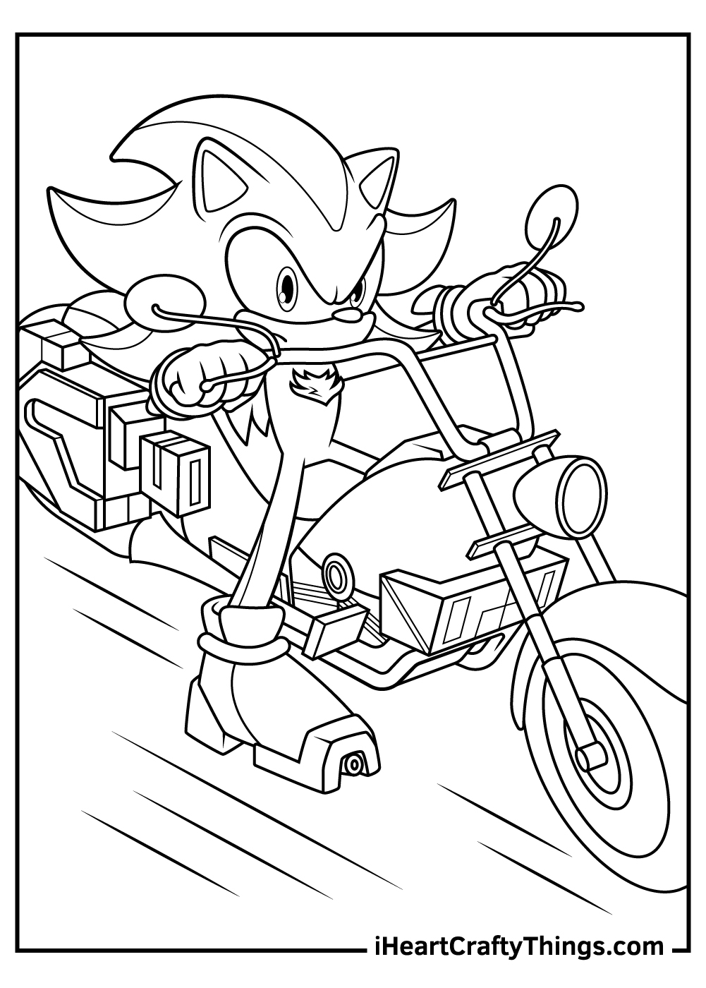 Shadow Sonic The Hedgehog Coloring Pages 22 Free Printables Shadow Sonic The Hedgehog Coloring Pages 22 Free Printables