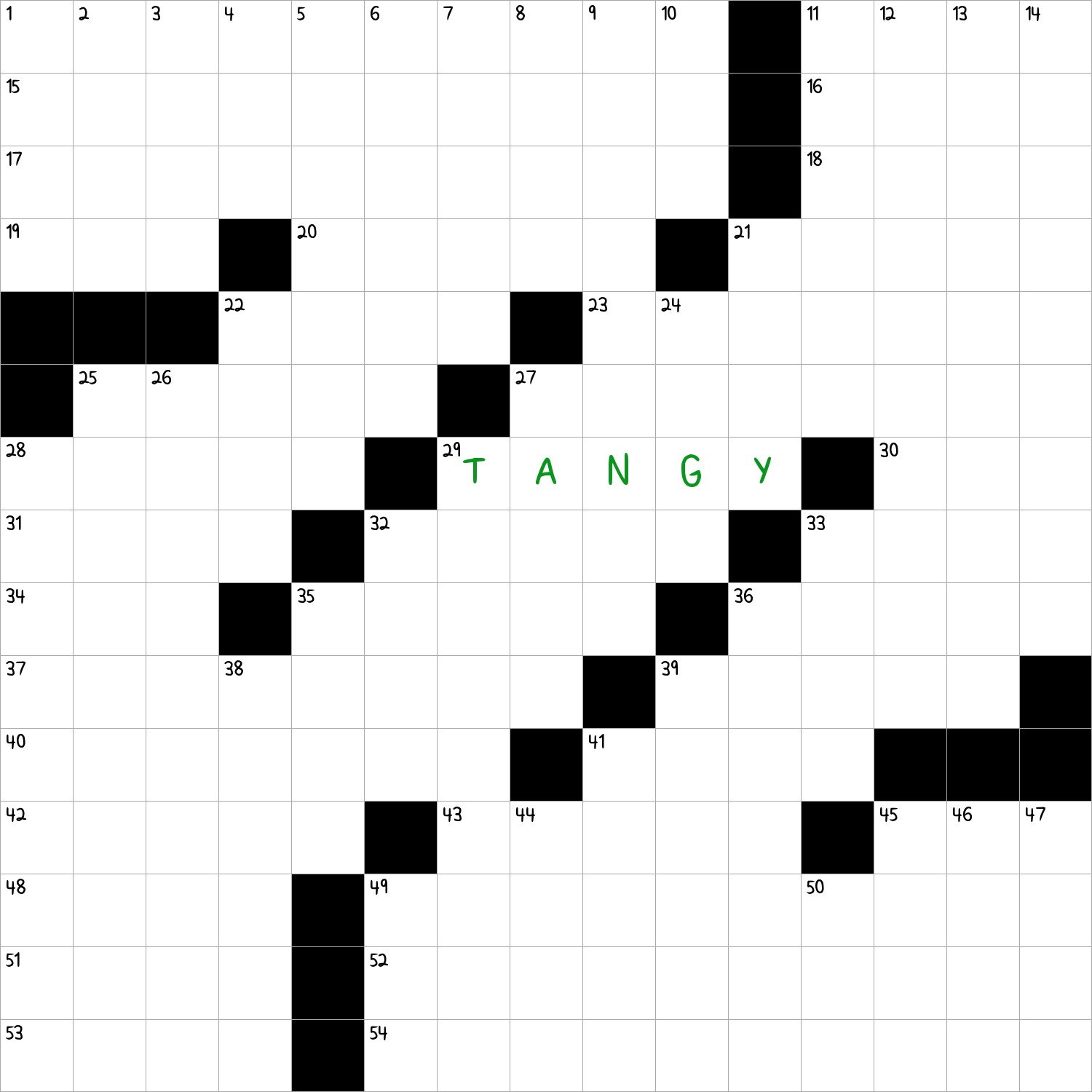 Sharp In A Way NYT Crossword Clue September 21 2024