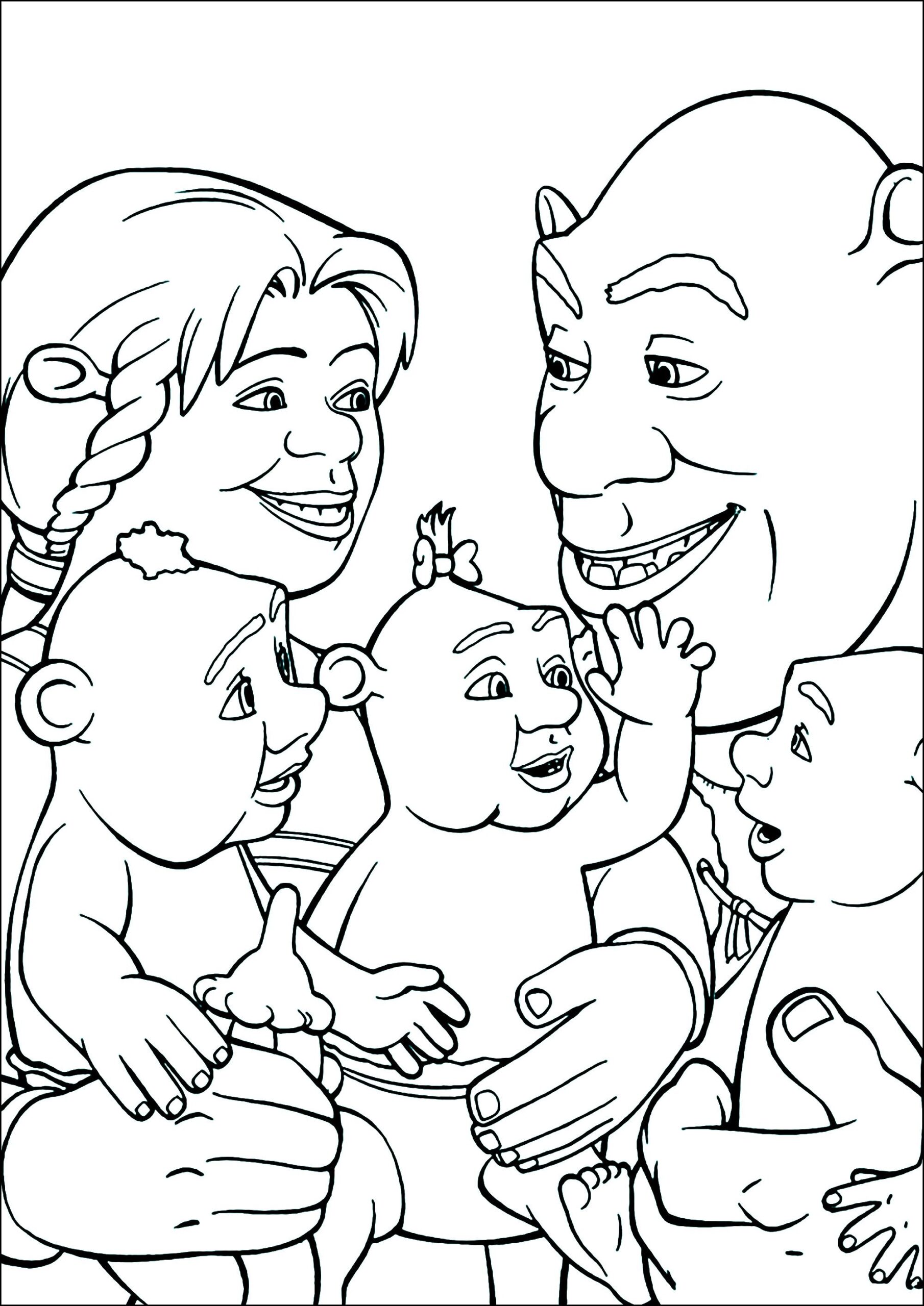 shrek coloring pages shrek coloring pages