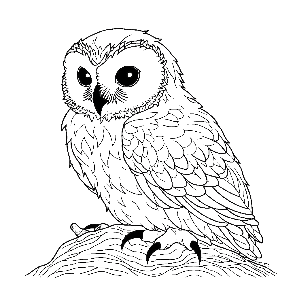 Snowy Owl Coloring Pages Coloring Corner Snowy Owl Coloring Pages Coloring Corner
