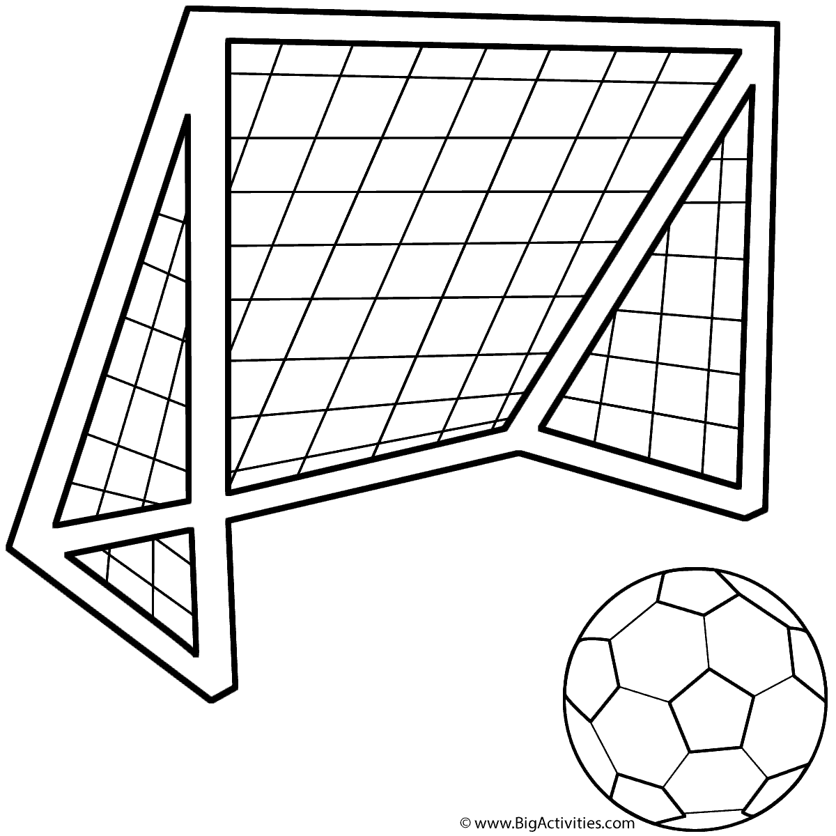 soccer coloring page soccer coloring page