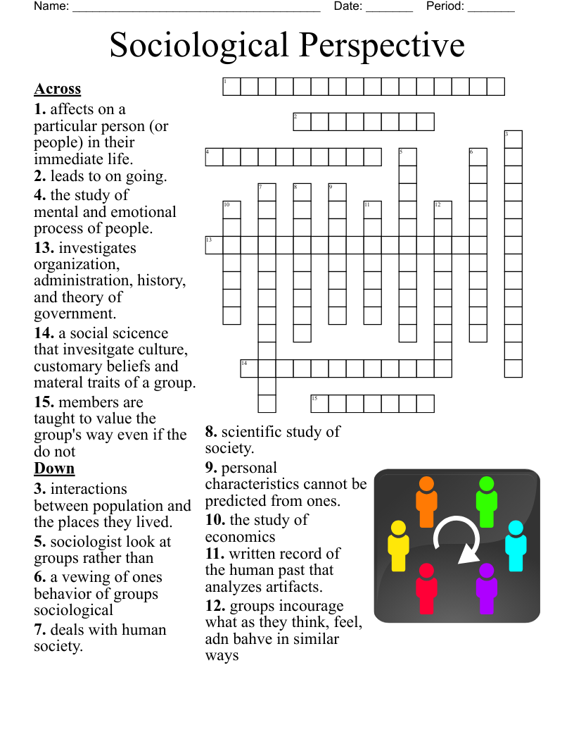 Sociological Perspective Crossword WordMint