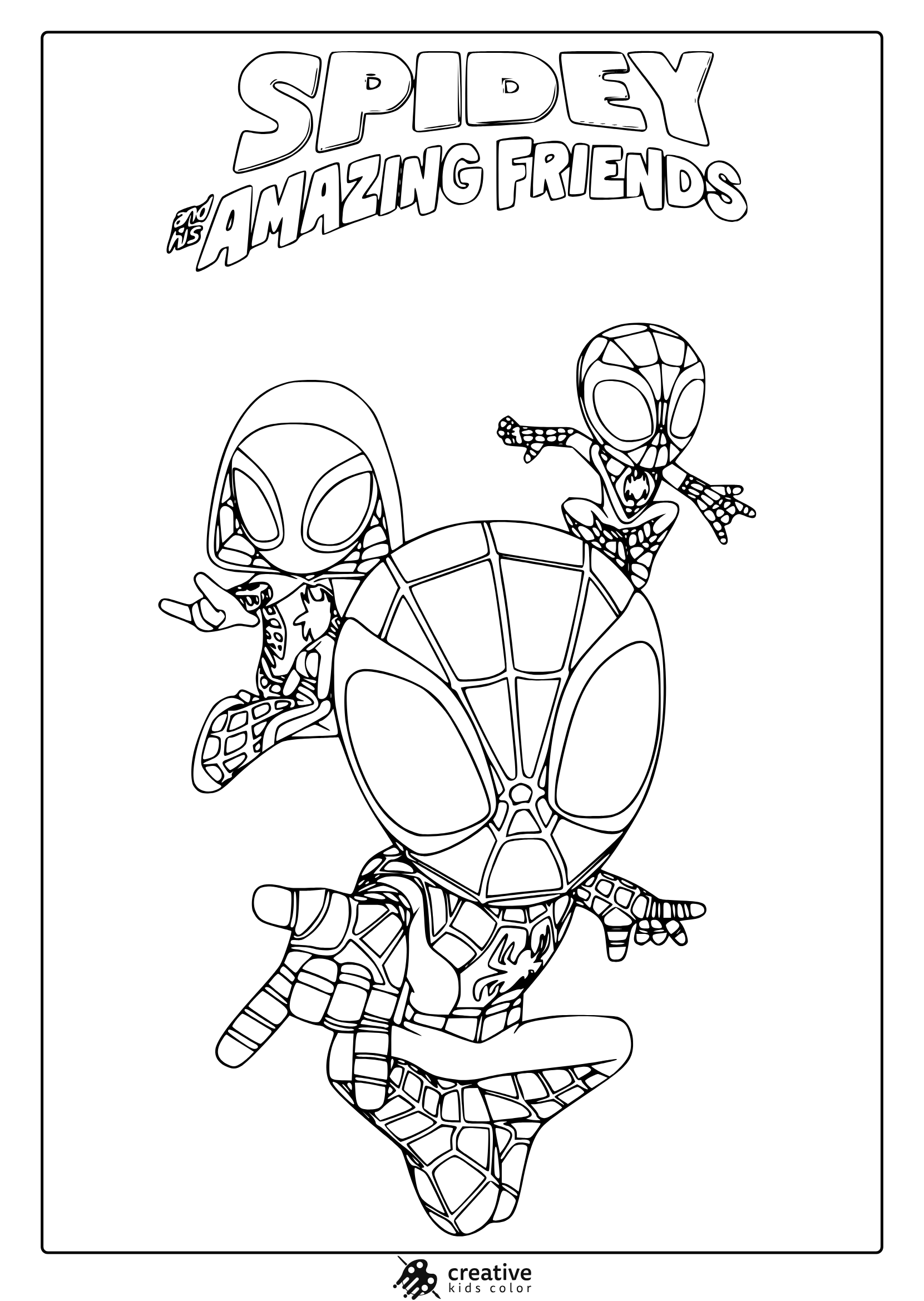Spider Man Coloring Pages 30 Free Printable PDF 