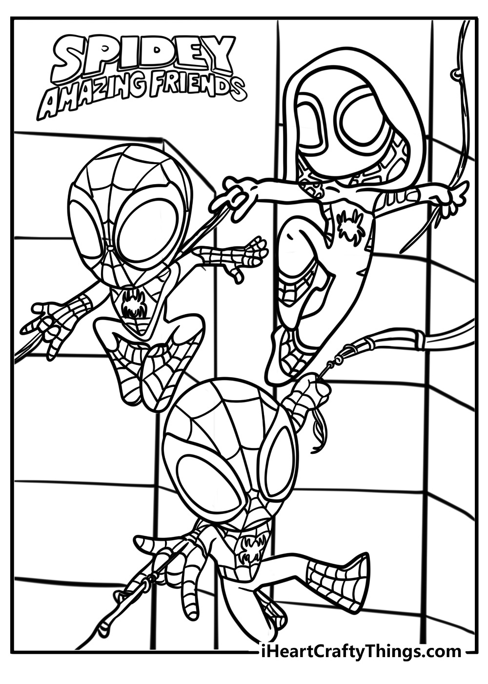Spidey And His Amazing Friends Coloring Pages 20 Free Printables Spidey And His Amazing Friends Coloring Pages 20 Free Printables