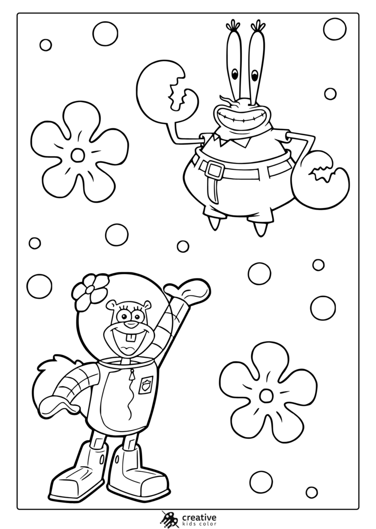 Spongebob Coloring Pages 30 Free Printable PDF