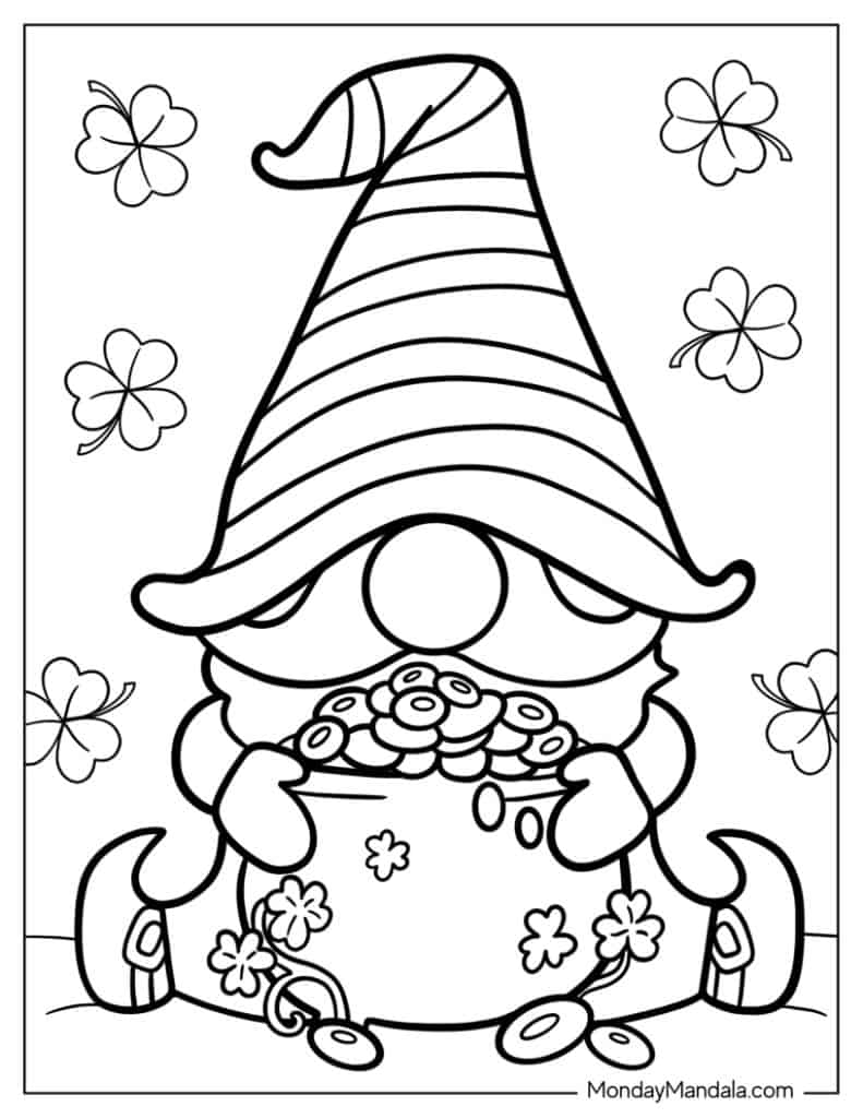 st patrick's day coloring pages