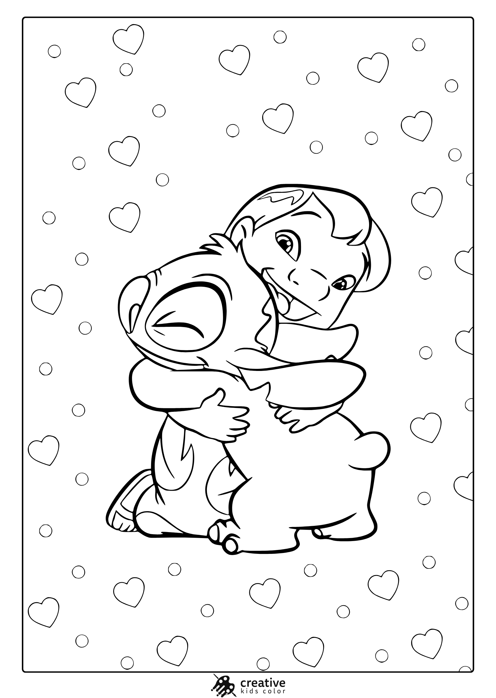 Stitch Coloring Pages 35 Free Printable PDF Stitch Coloring Pages 35 Free Printable PDF