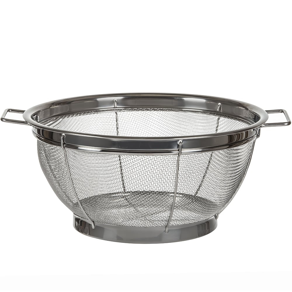 Strainers And Colanders 2 Pack Over The Sink Oval Colander For Kitchen Stainless Steel Fine Mesh 6 Q Sieve Colander Crossword Clue