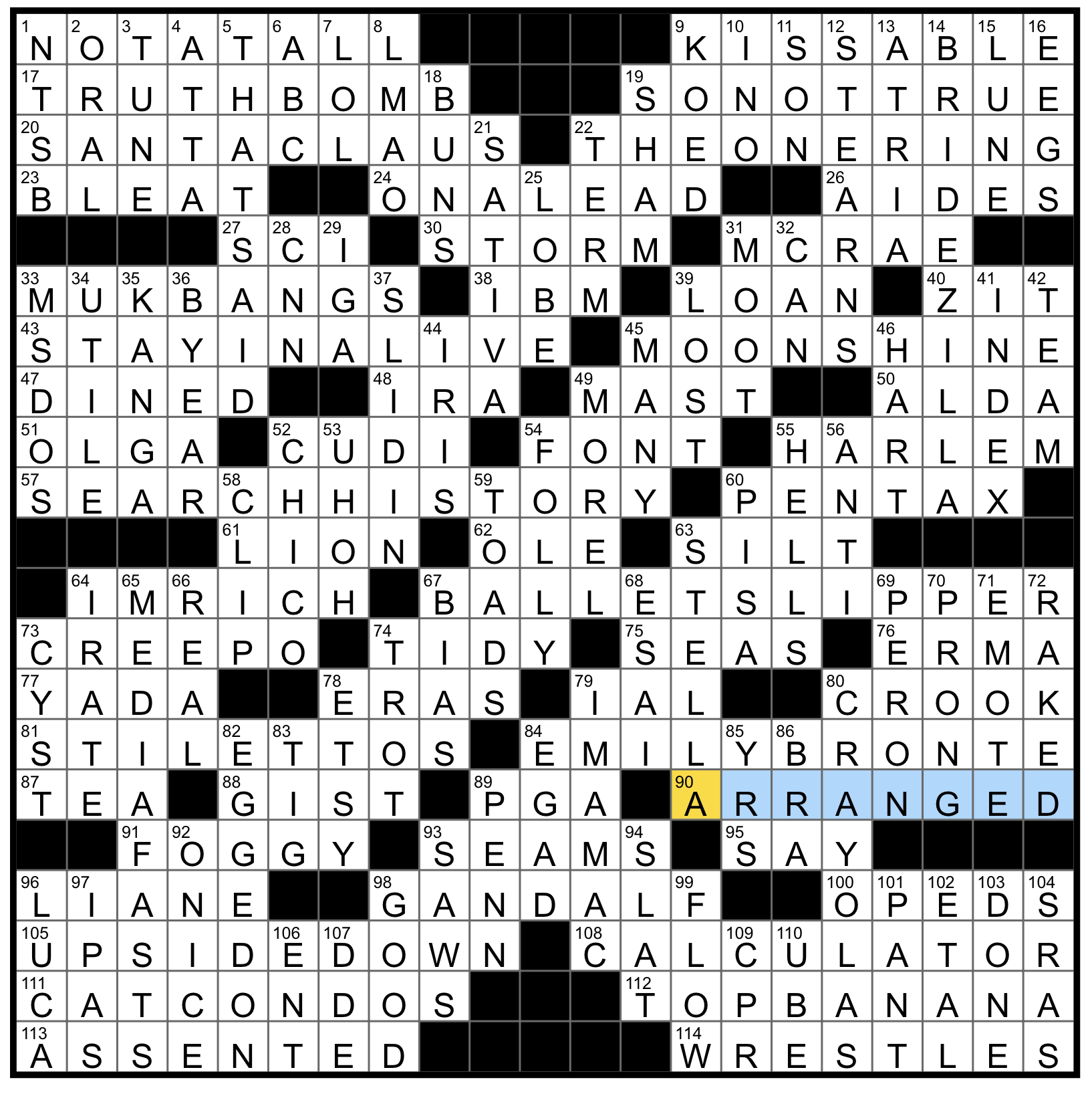 lived in nyt crossword clue