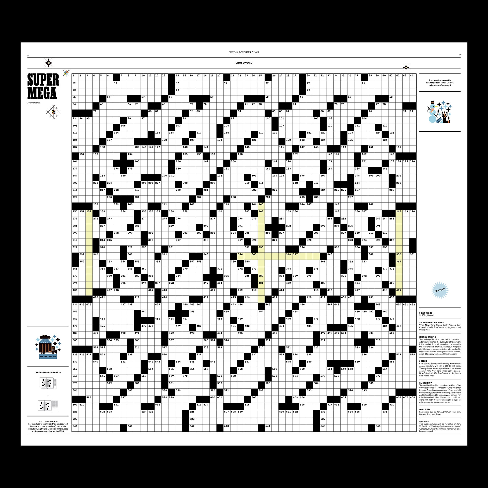 opinion piece crossword clue