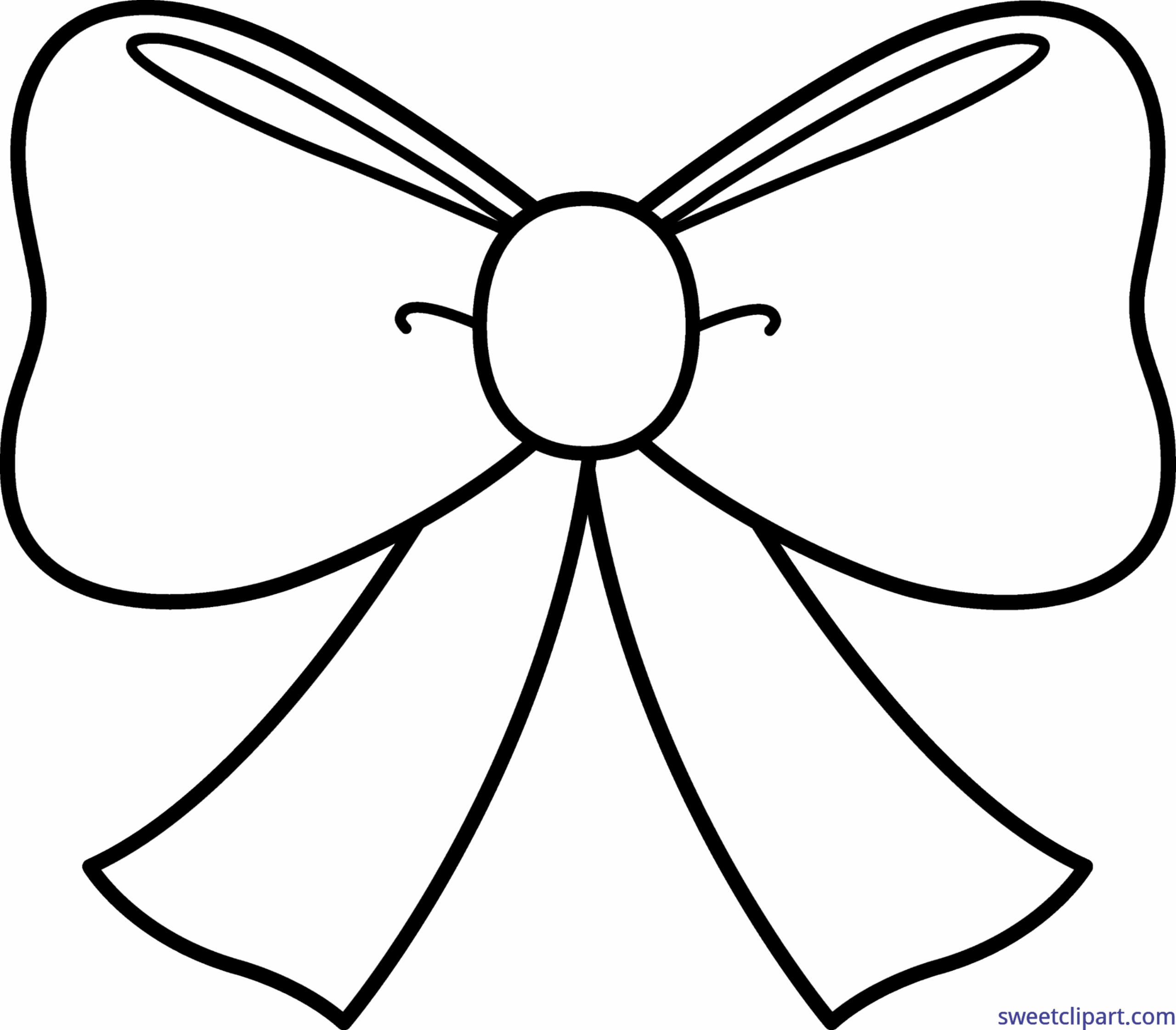 bow coloring pages bow coloring pages