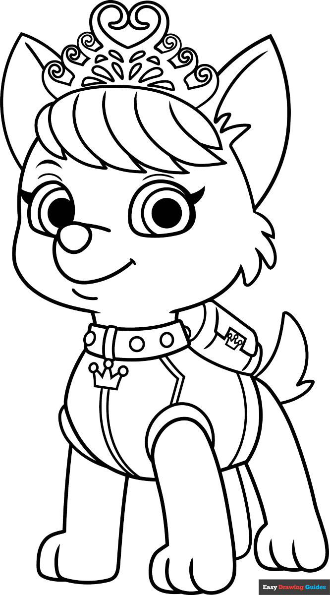 paw patrol coloring pages
