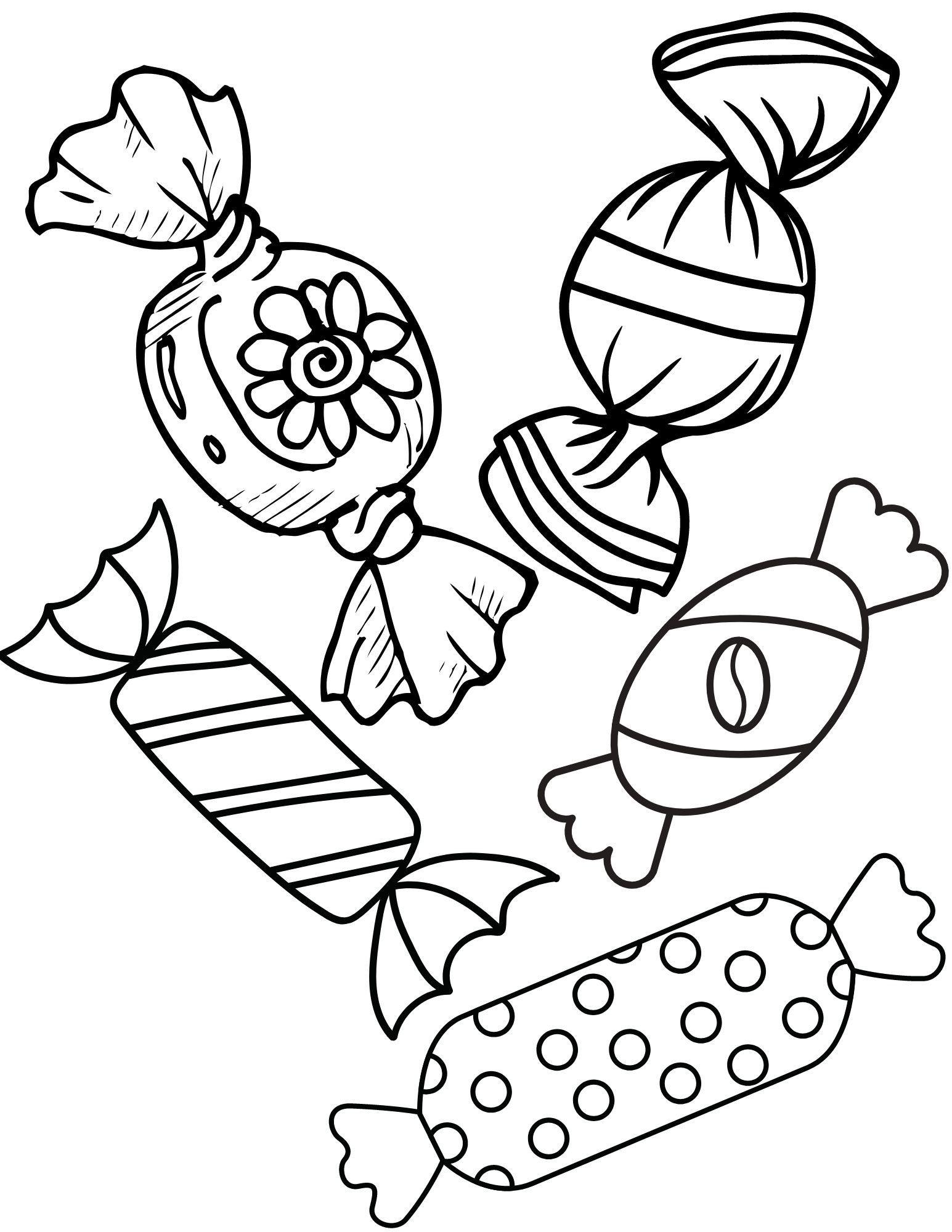 Sweets Coloring Pages For Kids Sweets Printable Coloring Pages Of Ice Cream Cup Cakes Coloring Lollipops Coloring Candy Coloring Pages Etsy