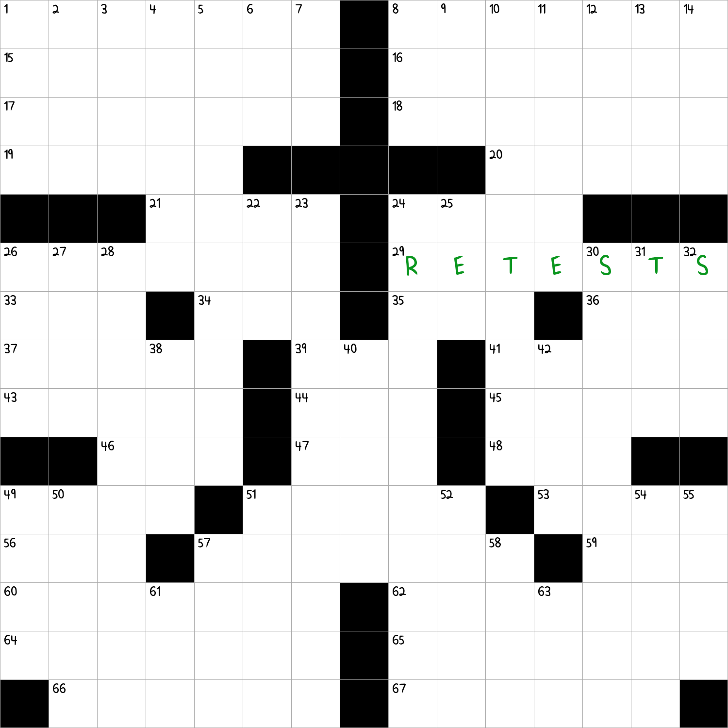 gps offering maybe crossword clue