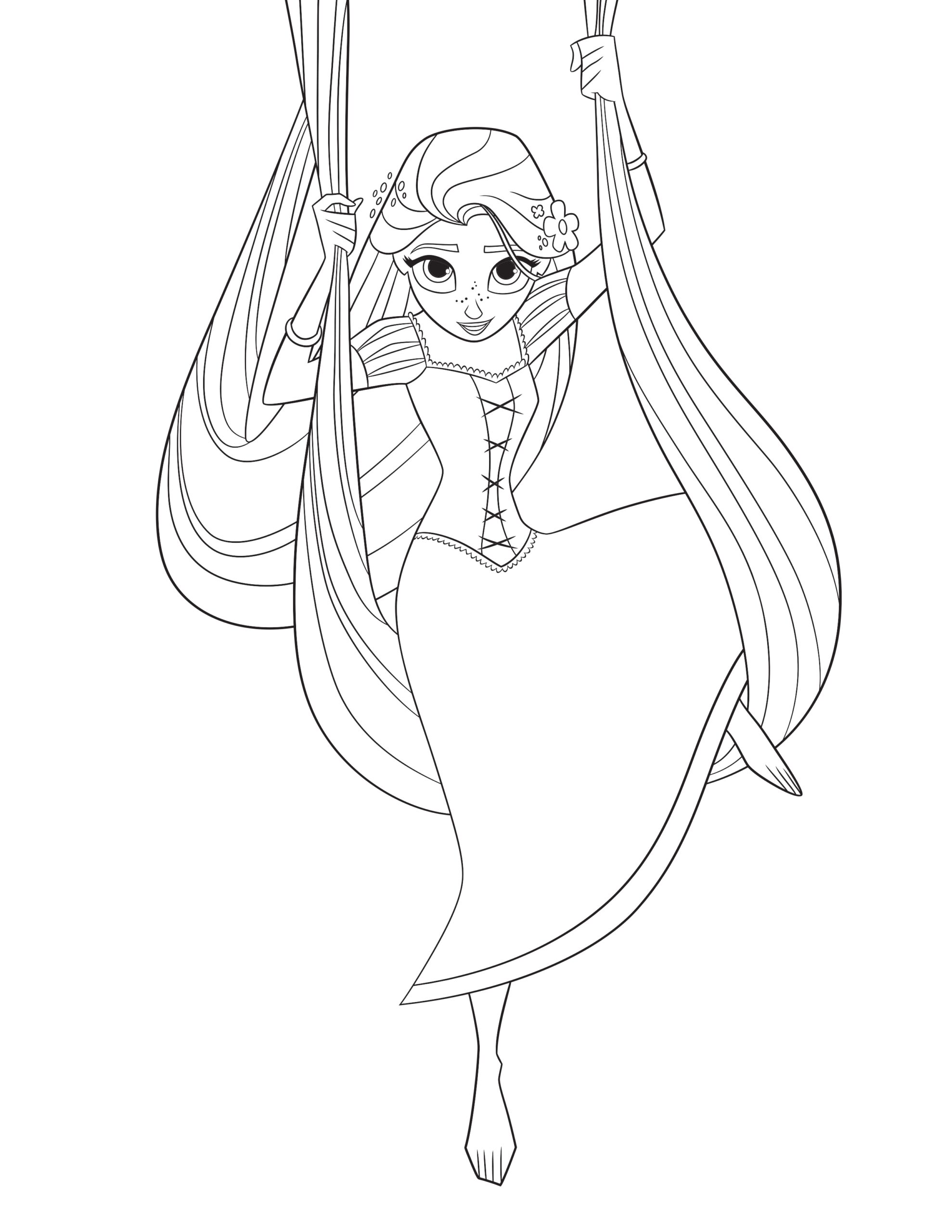 princess rapunzel coloring pages princess rapunzel coloring pages