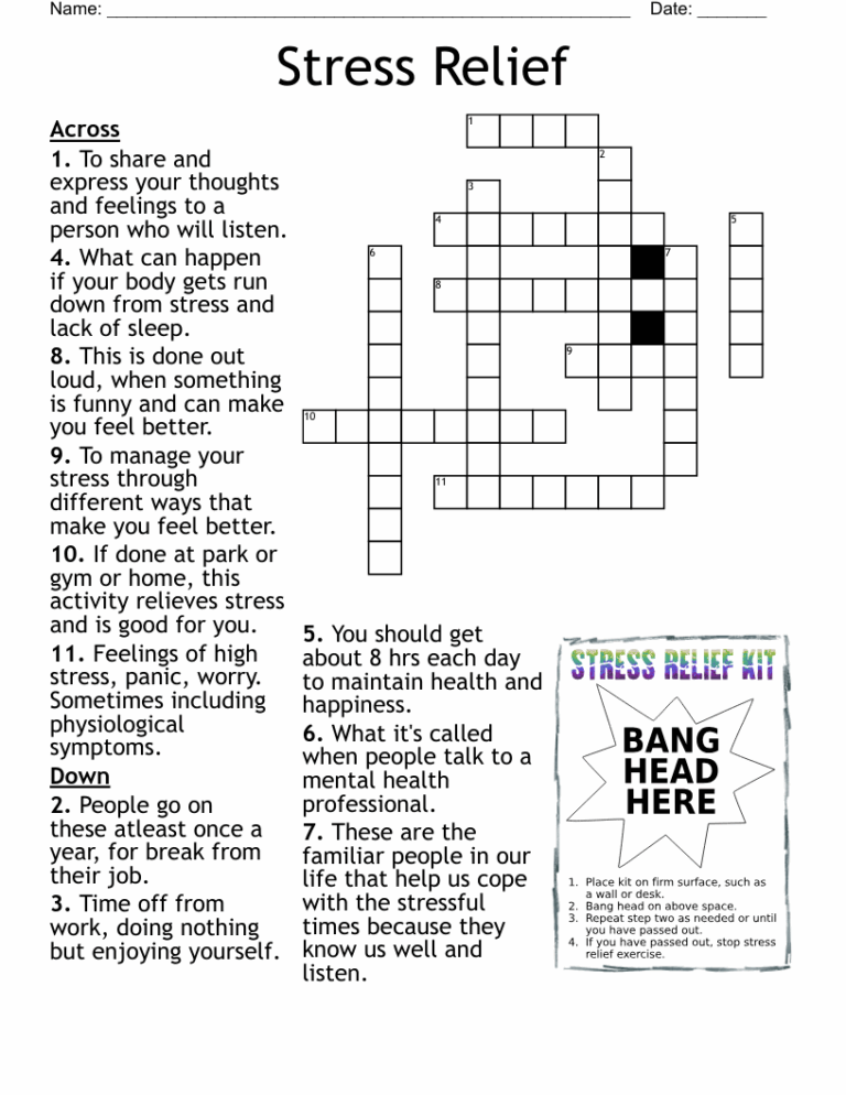 Teeth Trivia Crossword WordMint