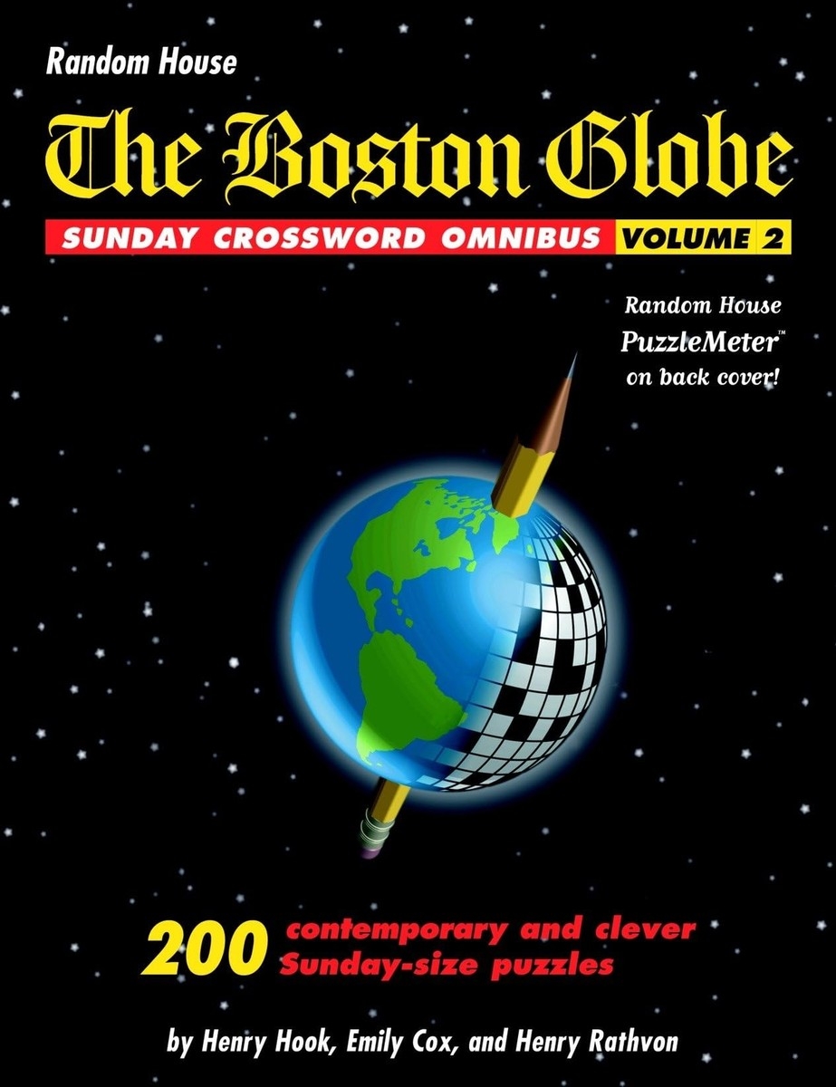 The Boston Globe Sunday Crossword Omnibus Volume 2 By Hook 9780812935196 EBay