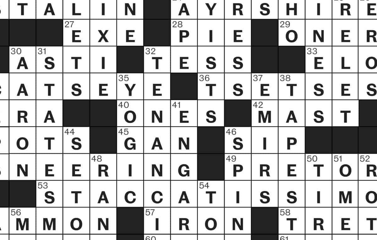 the atlantic crossword