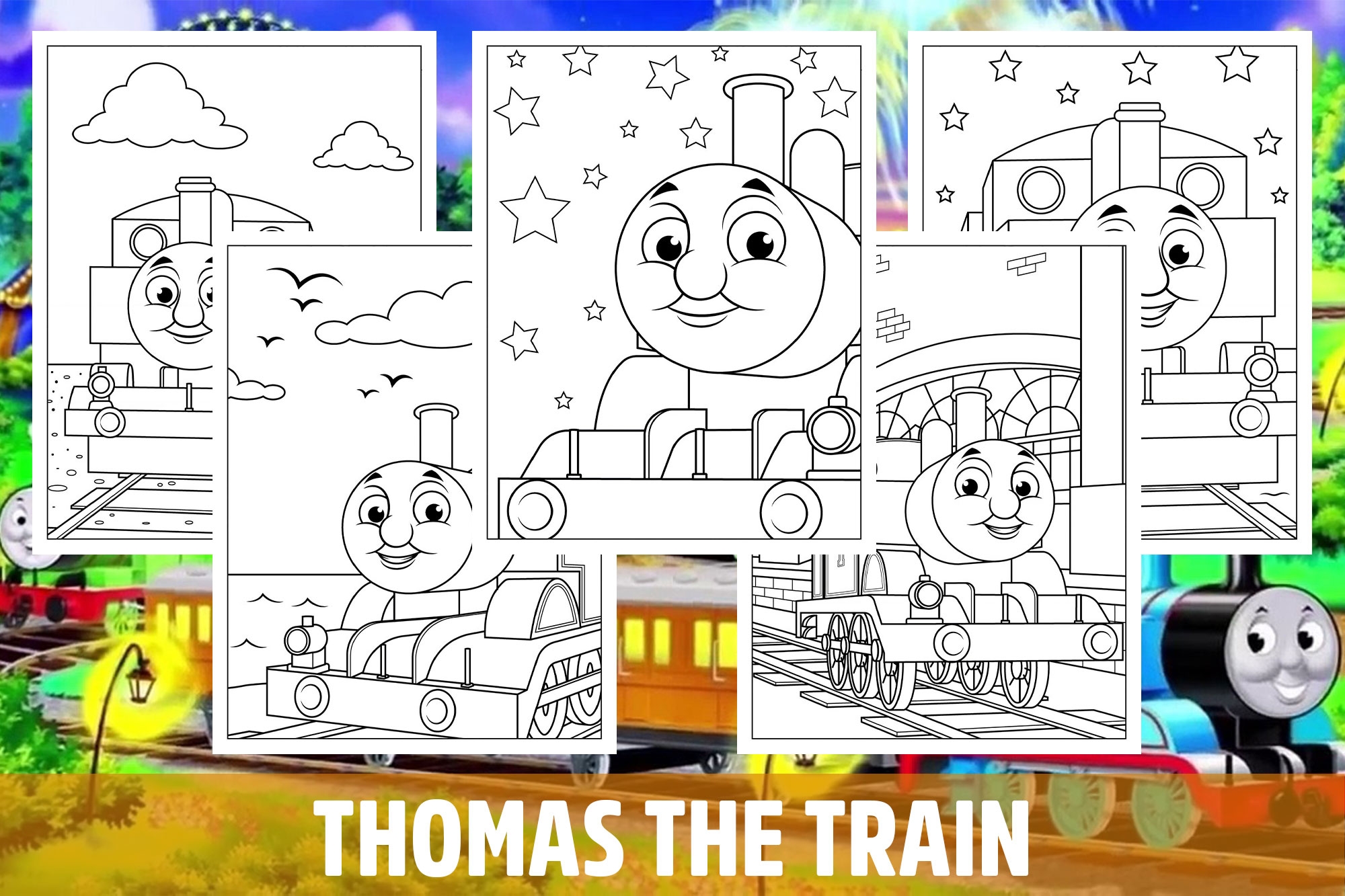 thomas the train coloring pages thomas the train coloring pages