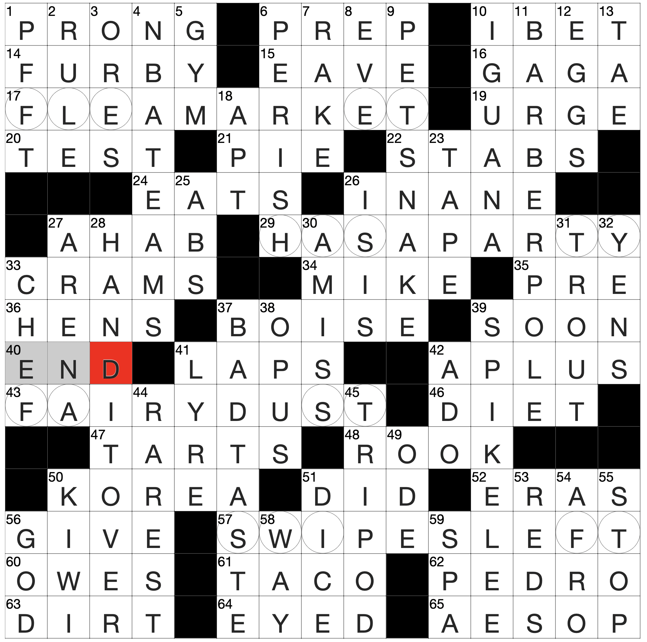 Thursday August 21 2025 Diary Of A Crossword Fiend