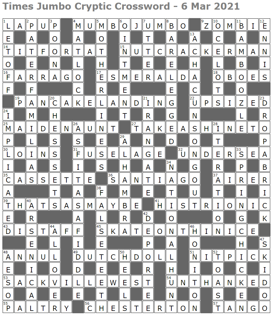 Times Jumbo Cryptic Crossword 1486 Lucian Poll s Web Ramblings