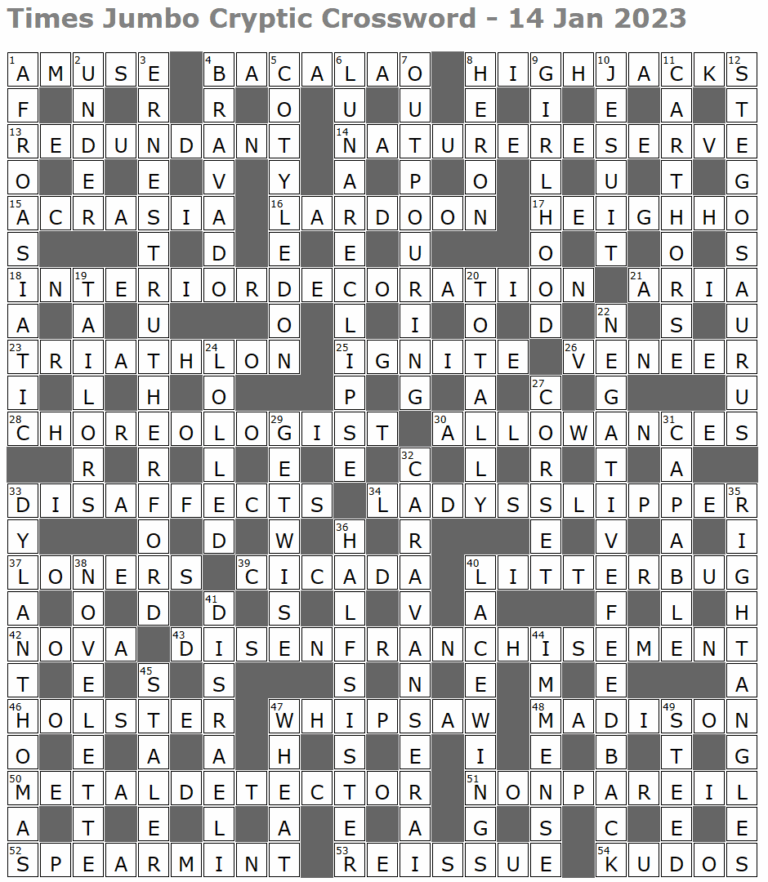 Times Jumbo Cryptic Crossword 1595 Lucian Poll s Web Ramblings