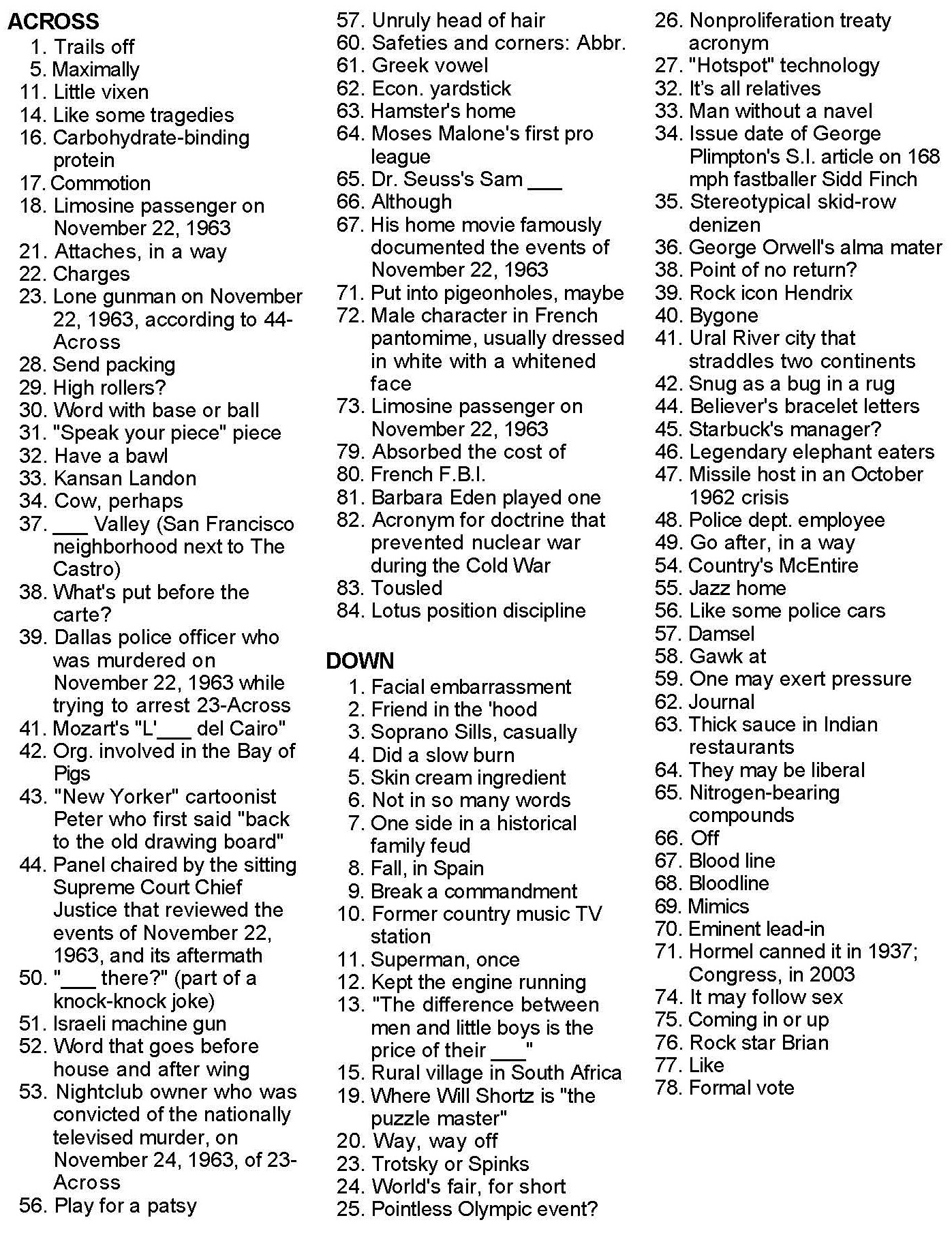 gawk at crossword clue